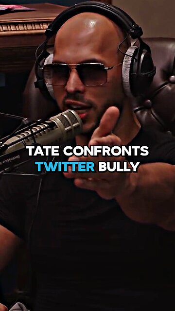 Andrew Tate Confronts Twitter Bully