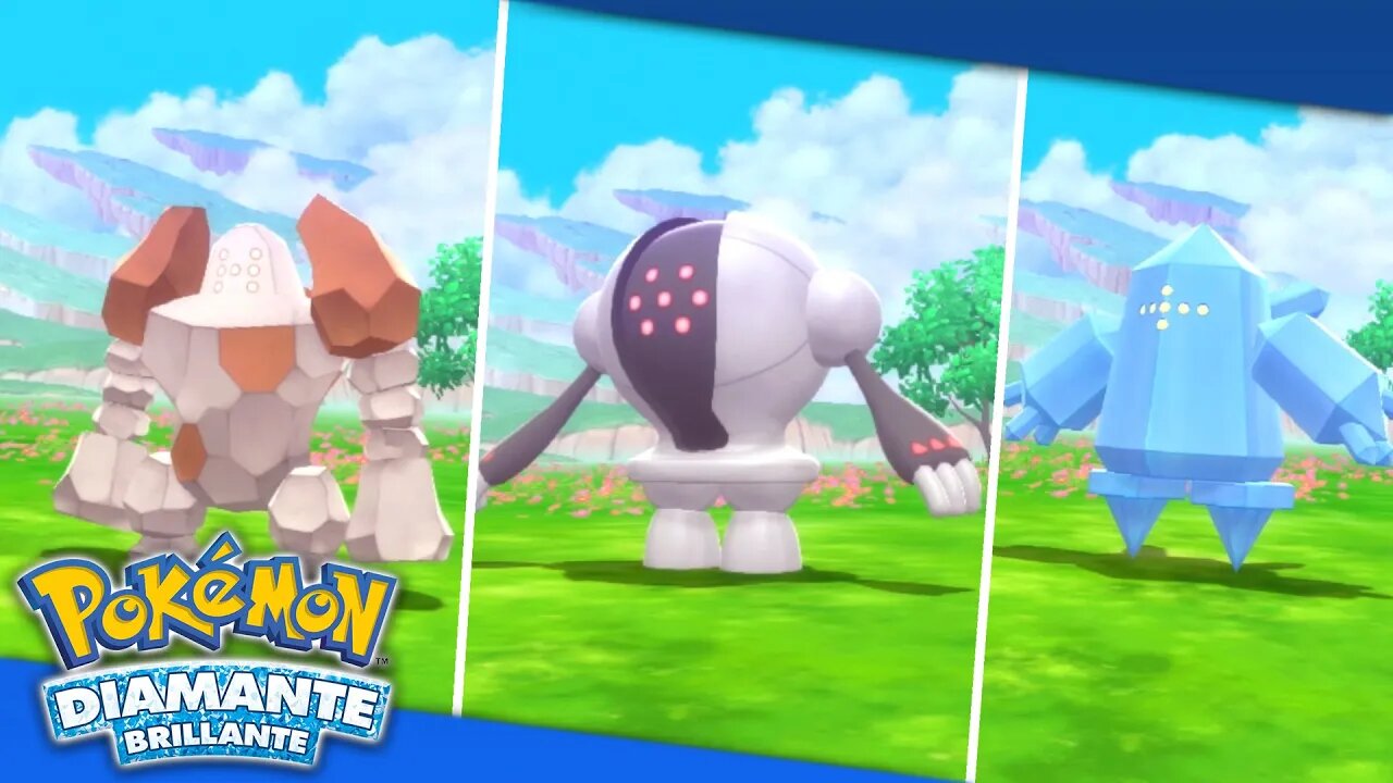 🆕 COMO CONSEGUIR a los REGIS en POKÉMON DIAMANTE BRILLANTE y PERLA RELUCIENTE
