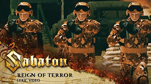 Sabaton - Reign Of Terror (Official Lyric Video)