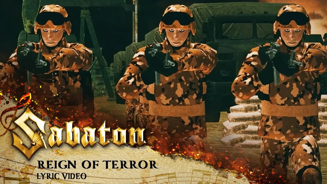 Sabaton - Reign Of Terror (Official Lyric Video)