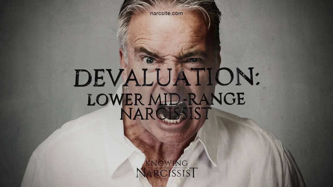 Devaluation : Lower Mid-Range Narcissist