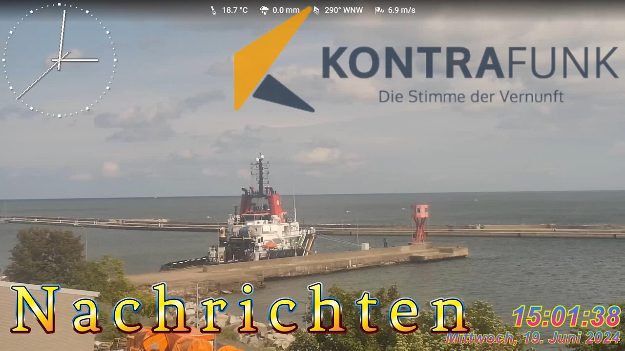 Kontrafunk Nachrichten 19.06 2024 - 15:00 Uhr #glaubewenig, #hinterfragealles, #denkeselbst