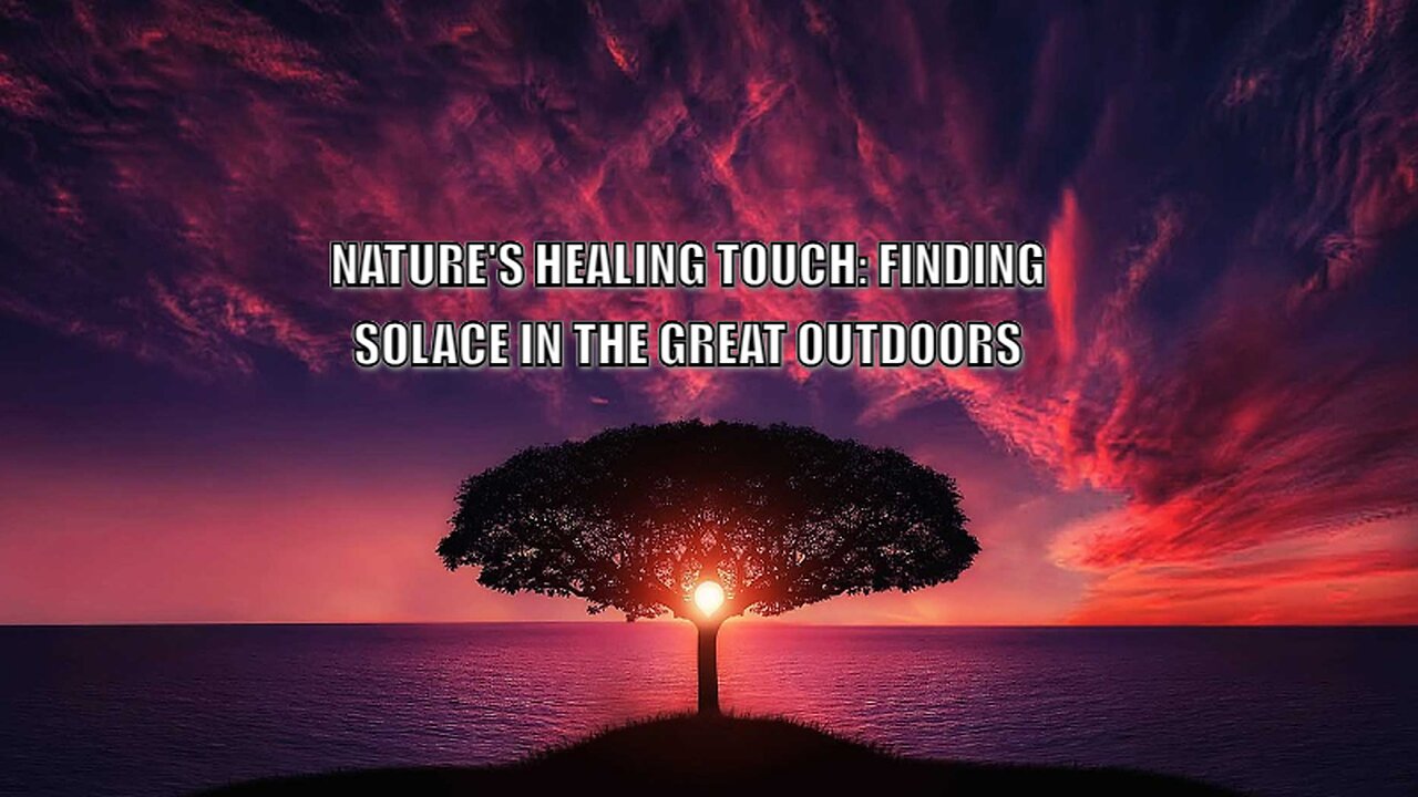 Nature's Healing Touch: Finding Solace in the Great Outdoors