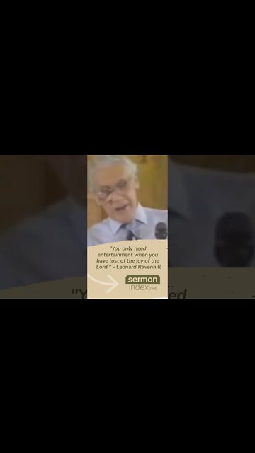 Have You Lost The Joy Of The Lord? - Leonard Ravenhill #shorts