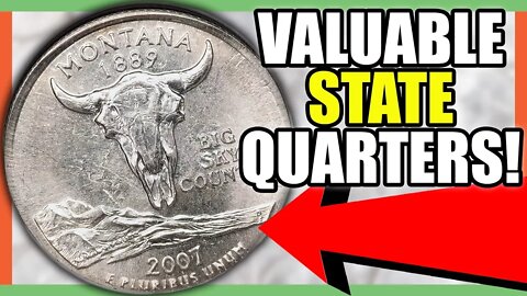 RARE ERROR QUARTERS WORTH MONEY - STATE QUARTERS TO LOOK FOR IN YOUR POCKET CHANGE!!