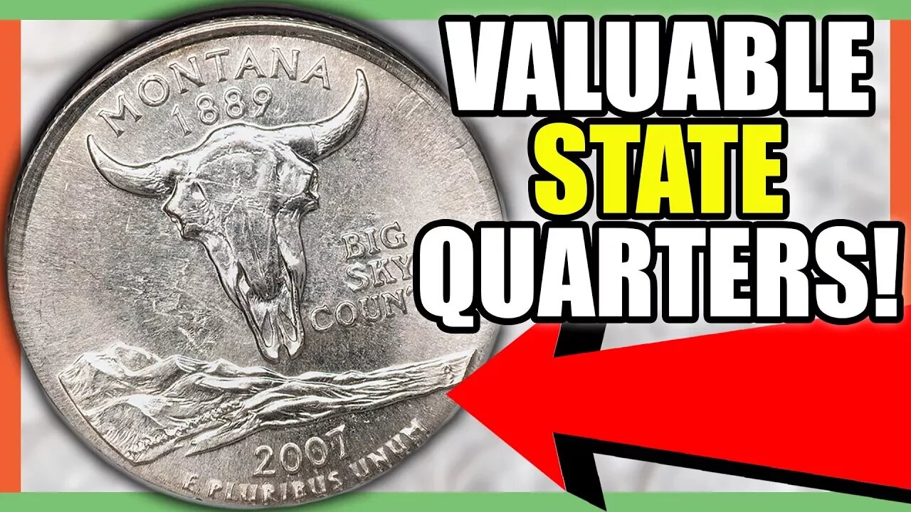 RARE ERROR QUARTERS WORTH MONEY - STATE QUARTERS TO LOOK FOR IN YOUR POCKET CHANGE!!