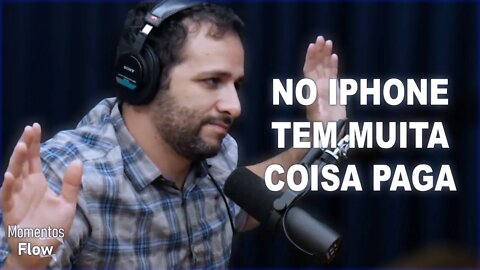 ANDROID É MELHOR QUE IPHONE? | MOMENTOS FLOW