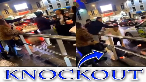 Man Gets Knockout Trying To Help A Women