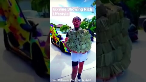 6ix9ine Showing Rich Lifestyle💵💵💵