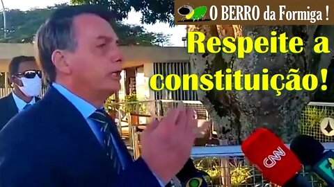 Bolsonaro encara Alexandre de Moraes