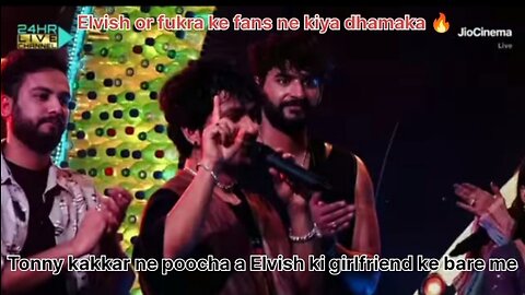 Tonny kakkar ne Gaya special song for FukraInsan in big boss ott 2