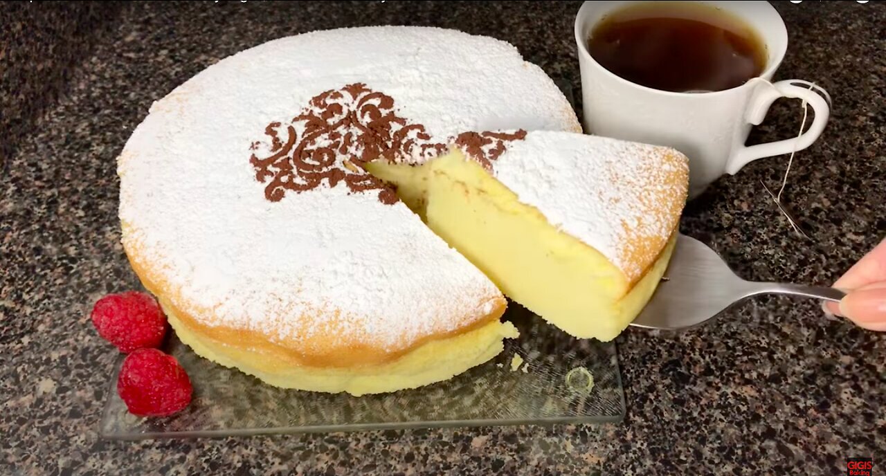 Japanese Cheesecake - Very Light, Smooth & Fluffy