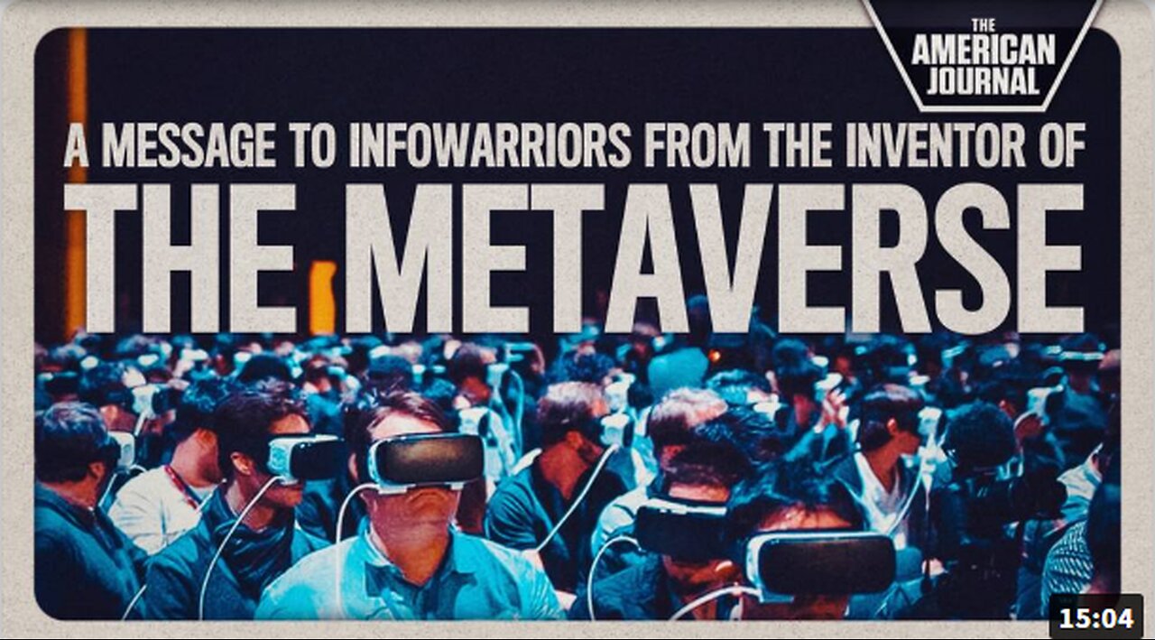 Inventor Of The Metaverse Calls In With Message To Infowarriors