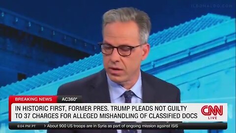 Jake Tapper: Every time we air Donald Trump speaking, we end up getting butt hurt. 📺😡 #CNN