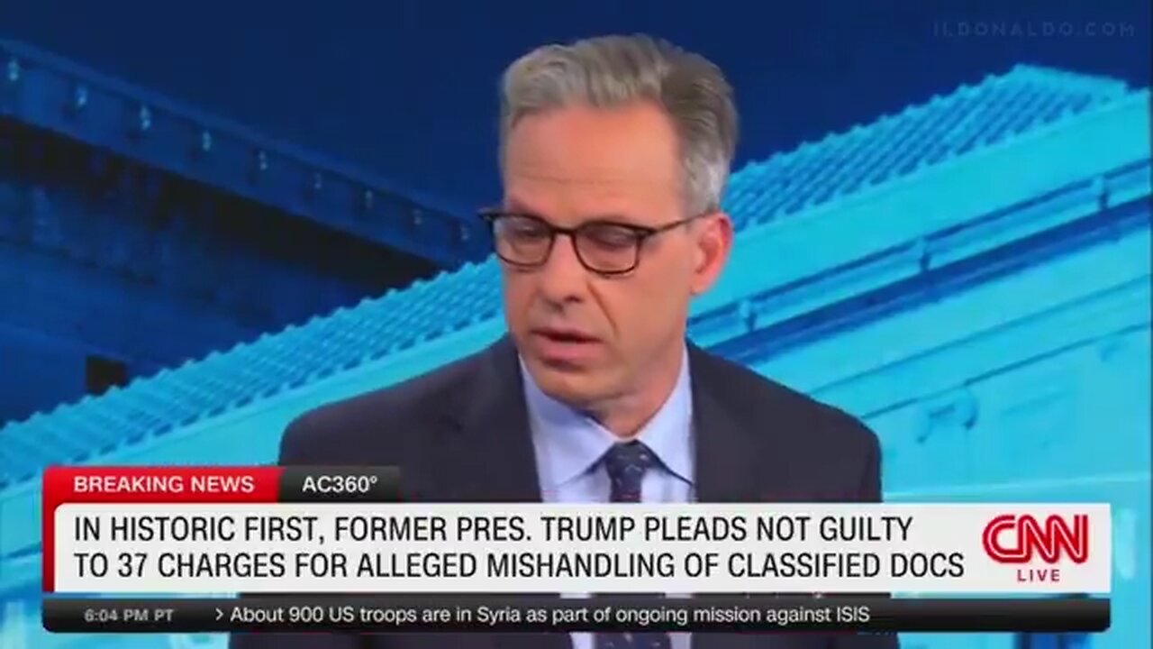 Jake Tapper: Every time we air Donald Trump speaking, we end up getting butt hurt. πΊπ‘ #CNN
