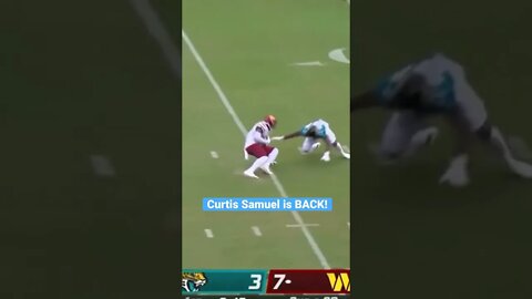 🏈Curtis Samuel ate up the Jaguars defense 😧