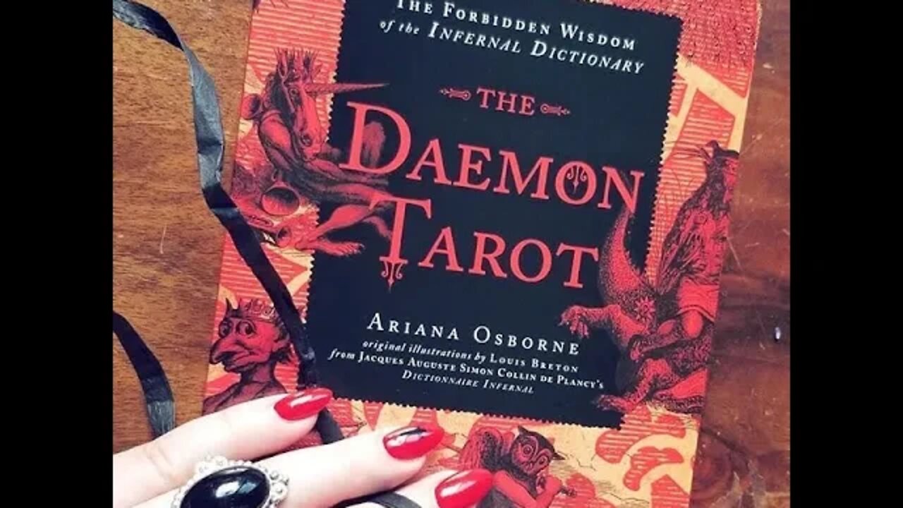 The Daemon Tarot "The forbidden Wisdom of the Infernal Dictionary"