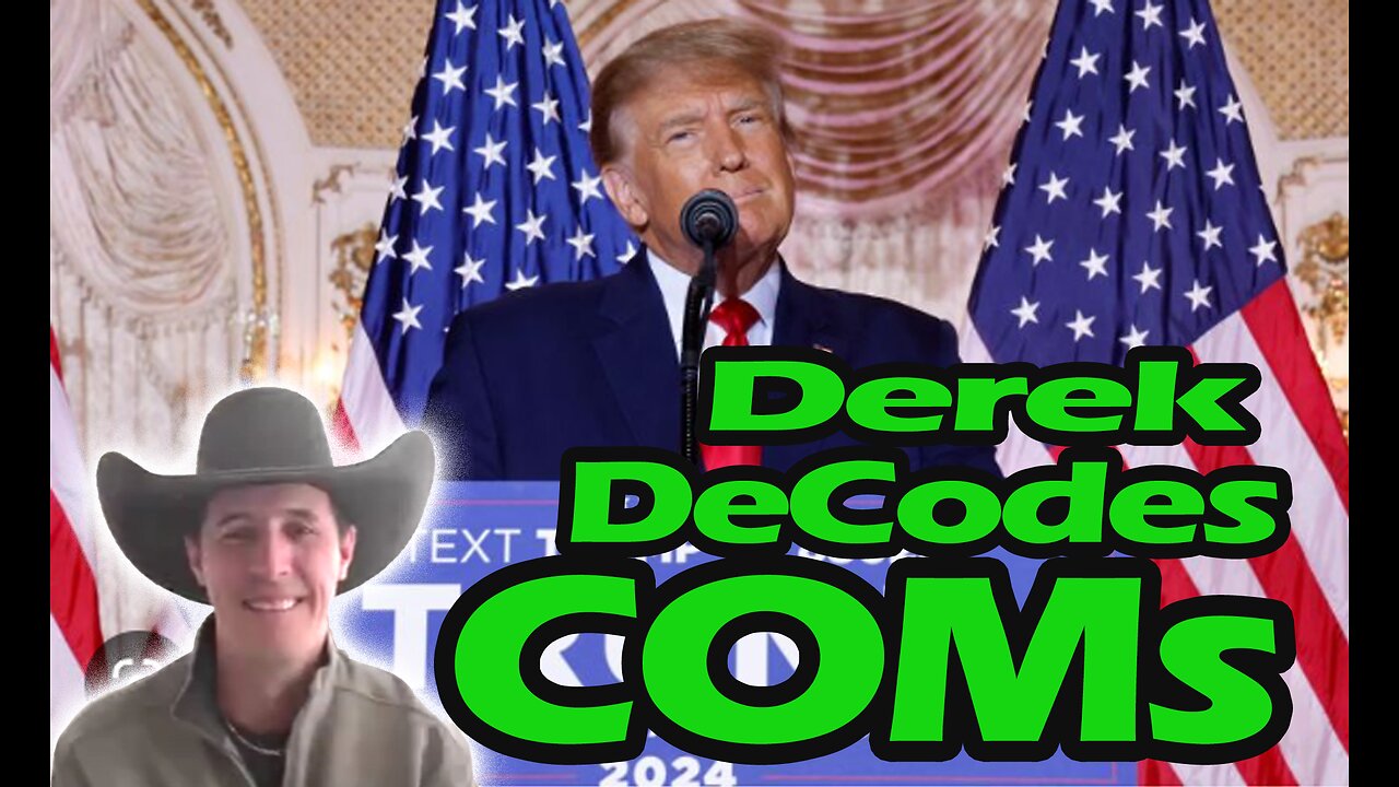 Trumps November 15th Speech | COMS DECODED For The Normies