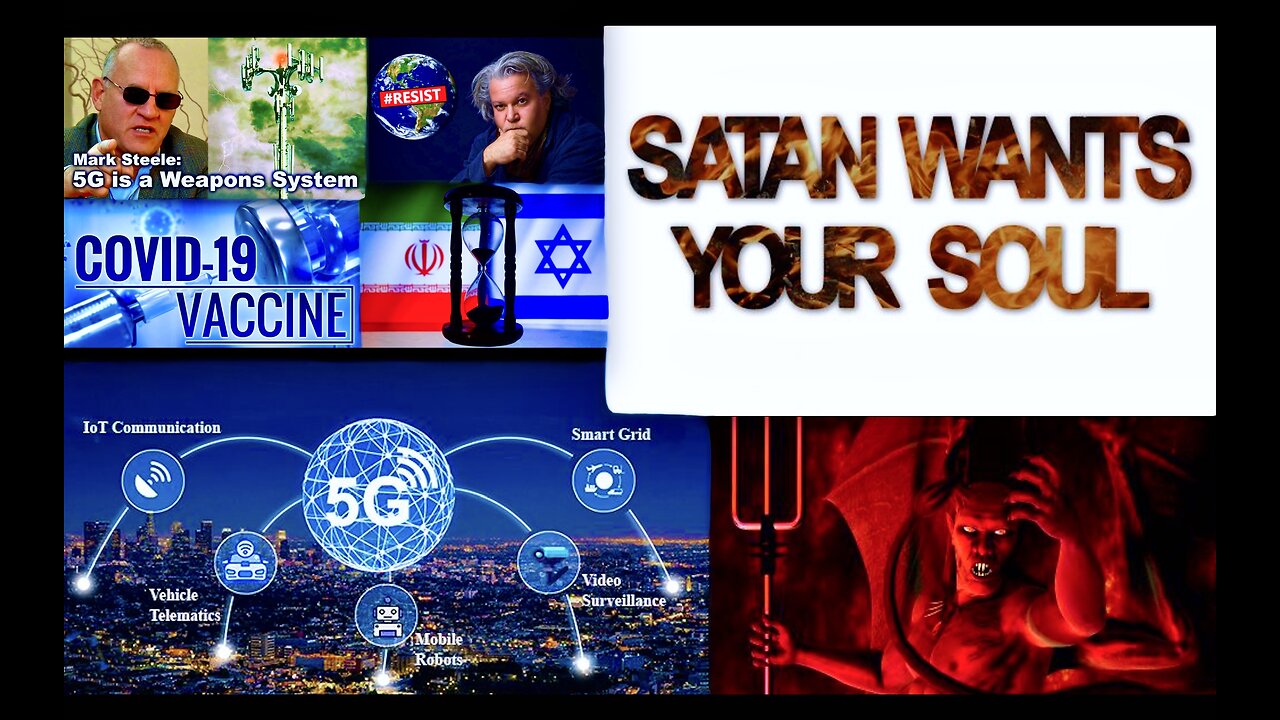 5G Satan Soul Collection Covid Vaccine PCR Test Victims Live On Kill Grid Mark Steele Victor Hugo