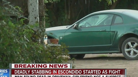 Man stabbed to death in Escondido home