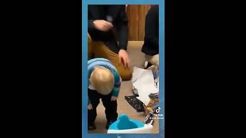A kid funny moment