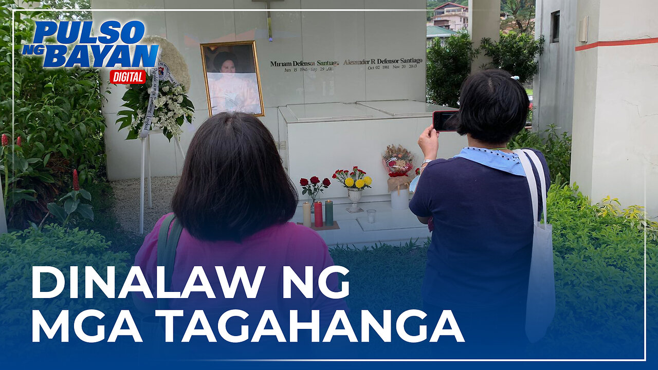 Puntod ng ilang kilalang personalidad sa Loyola Memorial Park, dinalaw ng mga tagahanga