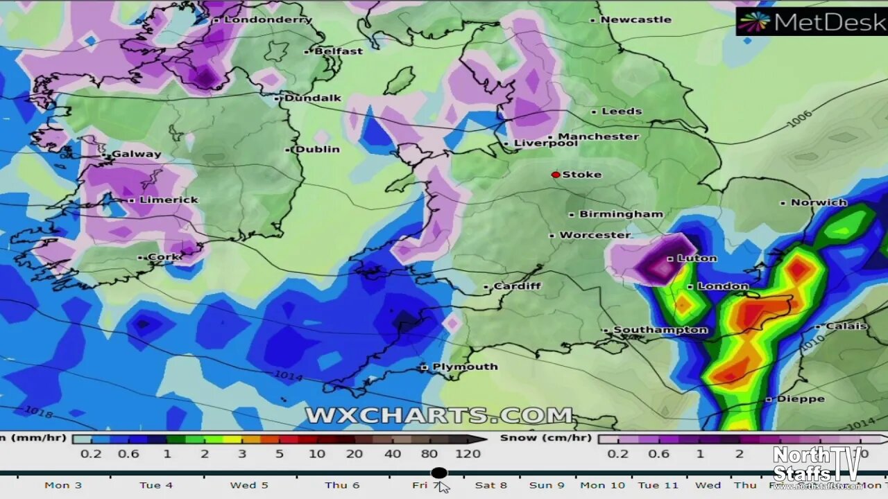 Weather Report via WXCharts (02-01-2022)