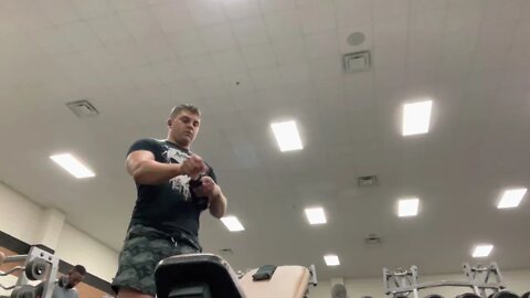 Chest Day Incline Benching - 20210720