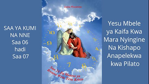 SAA YA 14 - Yesu Mbele ya Kaifa Kwa Mara Nyingine Na Kishapo Anapelekwa kwa Pilato