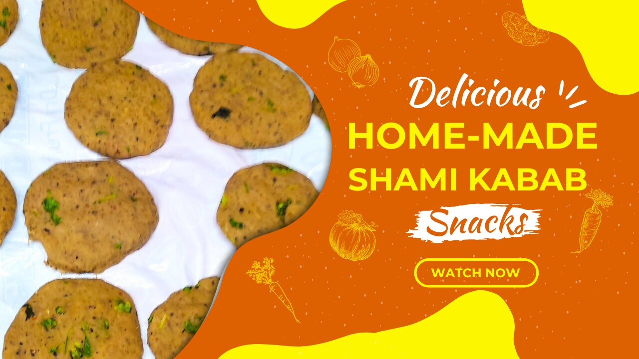 Delicious Spicy home made shami snacks part 1