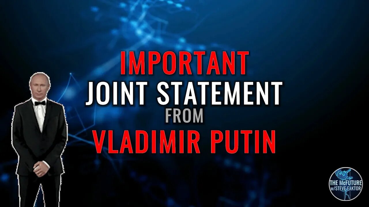 Important Message From Vladimir Putin & Jussie Smollett | The McFuture w/Steve Faktor