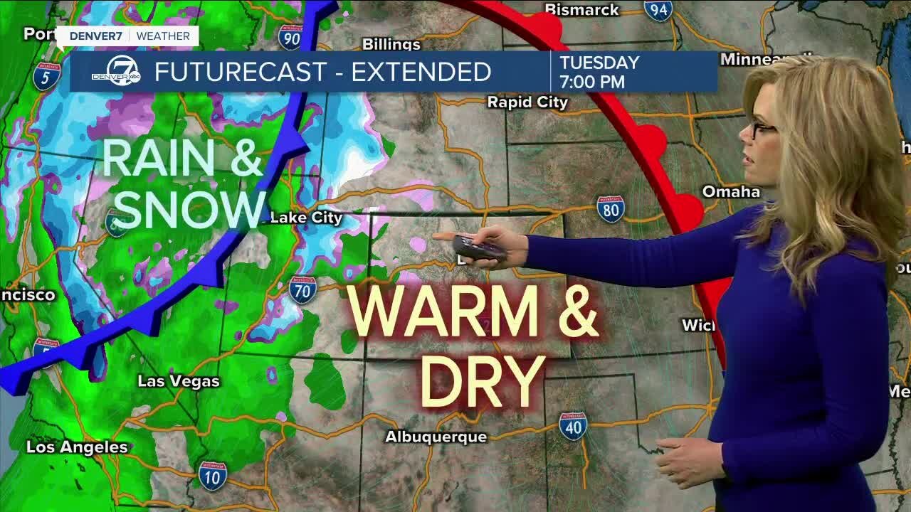 Cooler air for Sunday, more snow for the mountains