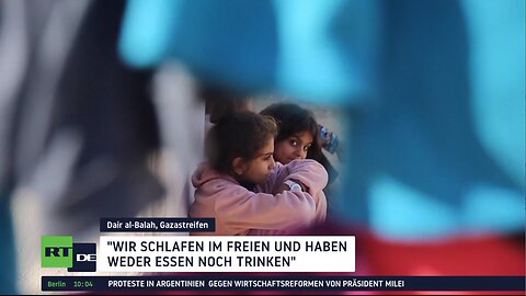 Vertriebene aus Gaza: "Das ist die Hölle!"