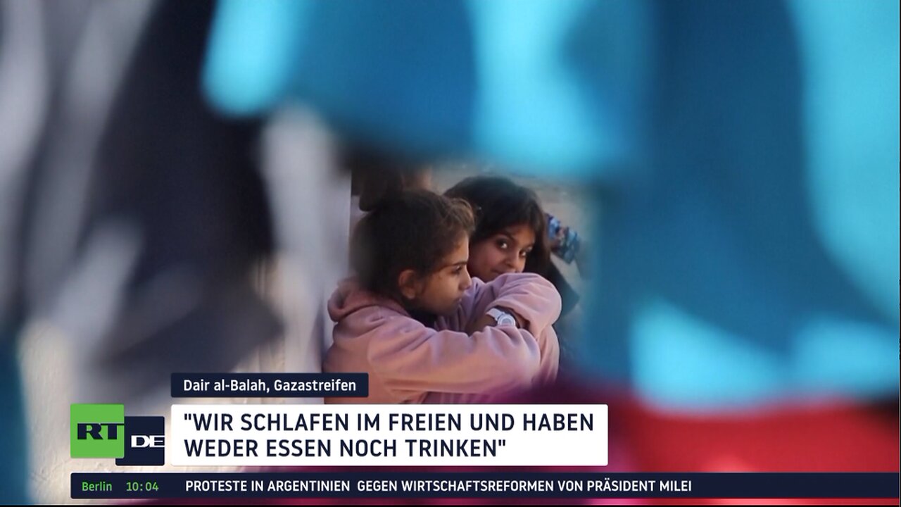 Vertriebene aus Gaza: "Das ist die Hölle!"