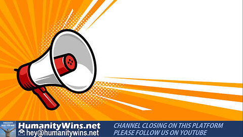 Channel closing, please follow us on Youtube