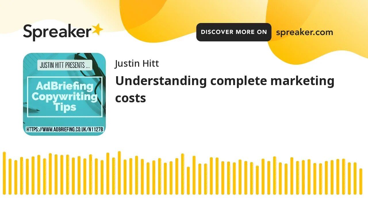 Understanding complete marketing costs