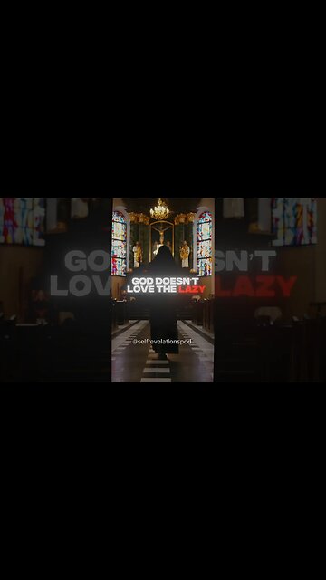 God Doesn’t Love The Lazy. #inspiration #motivation #selfhelp #religion #god #faith