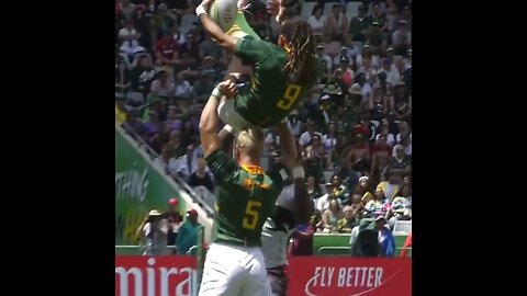 A HUGE DISPLAY OF RUGBY POWER IN CAPE TOWN, SOUTH AFRICA #sports #video #youtubeshorts #videoclips