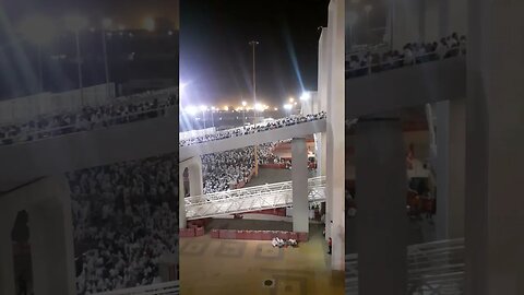 Hajj Day 2, Rush at Arafaat Train Station: for Muzdalifah