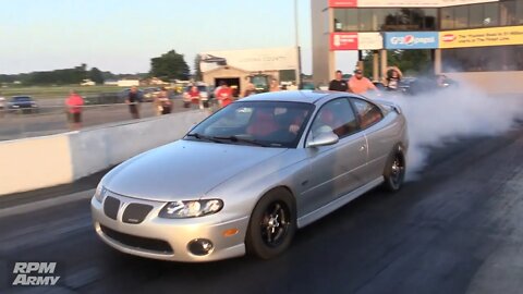 Pontiac GTO Drag Racing Wednesday Night TNT
