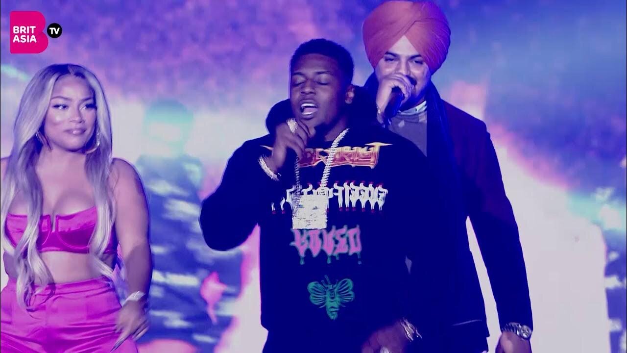 Britasia TV music awards - sidhu moose wala, steel banglez, mist and stefflon don | 47 song live performance