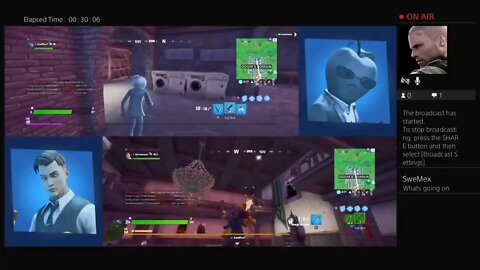 New Fortnite adventure with my brother