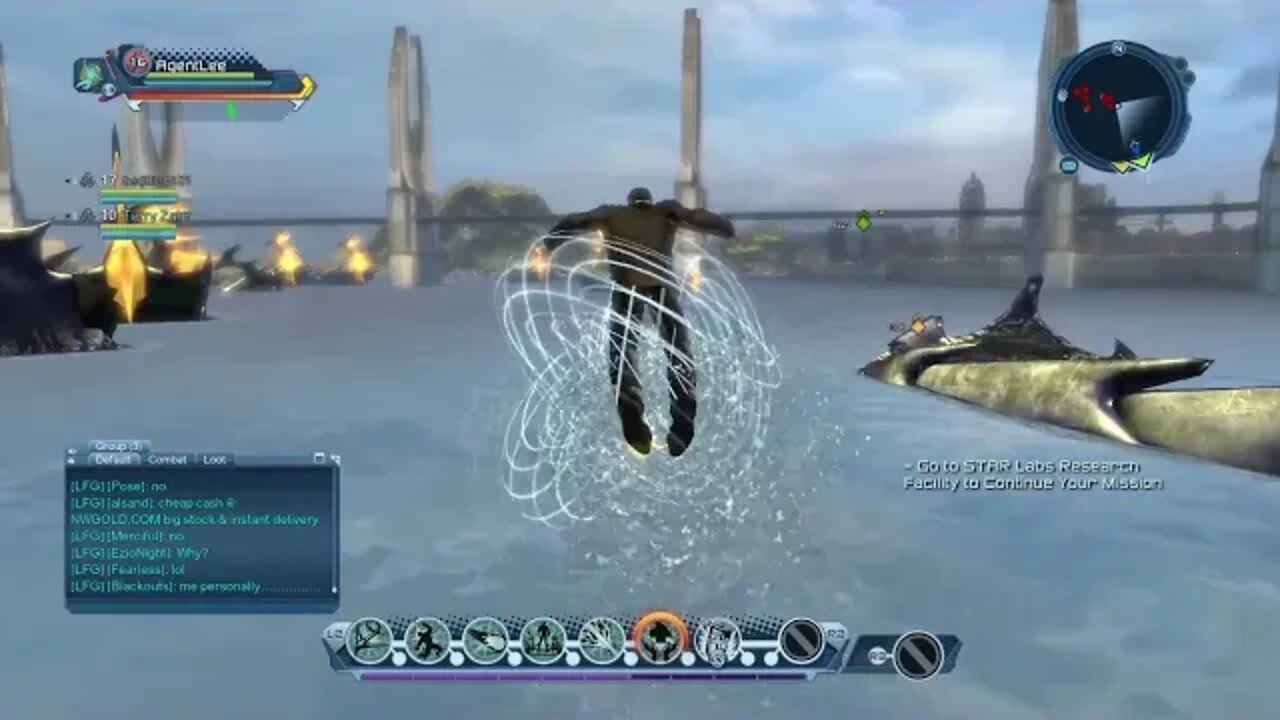 DC Universe Online Agent Lee And Terry Dominate STAR Labs