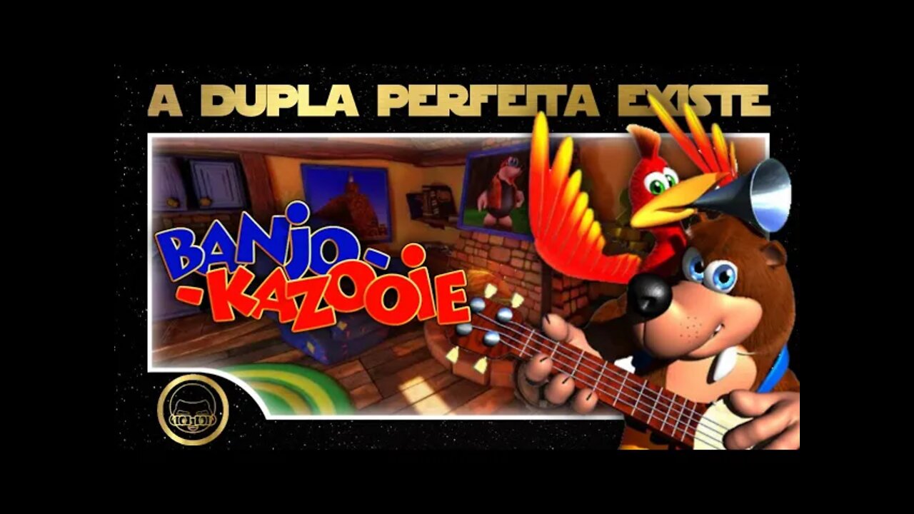 MUITA NOSTALGIA COM BANJO KAZOOIE, CORRENDO PRA SALVAR A IRMÃ DE BANJO.