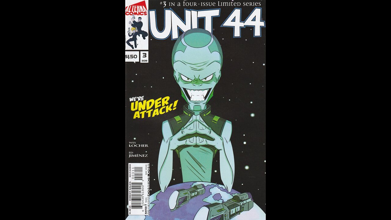 Unit 44 -- Issue 3 (2019, Alterna Comics) Review