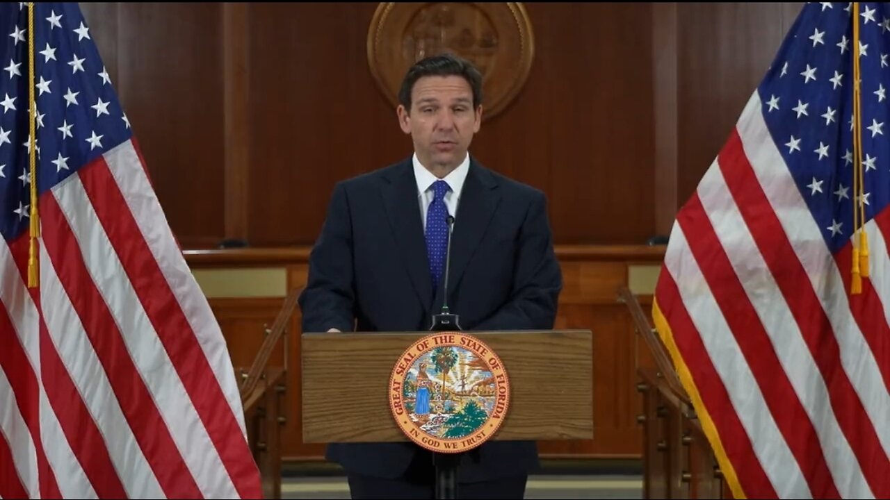 Gov DeSantis Suspends State Attorney For Incompetence