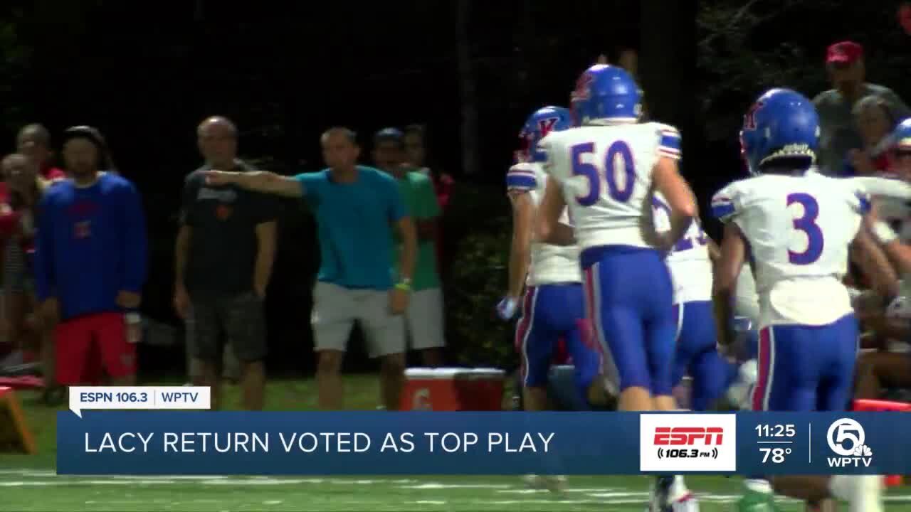 High School Football week 2 play of the week