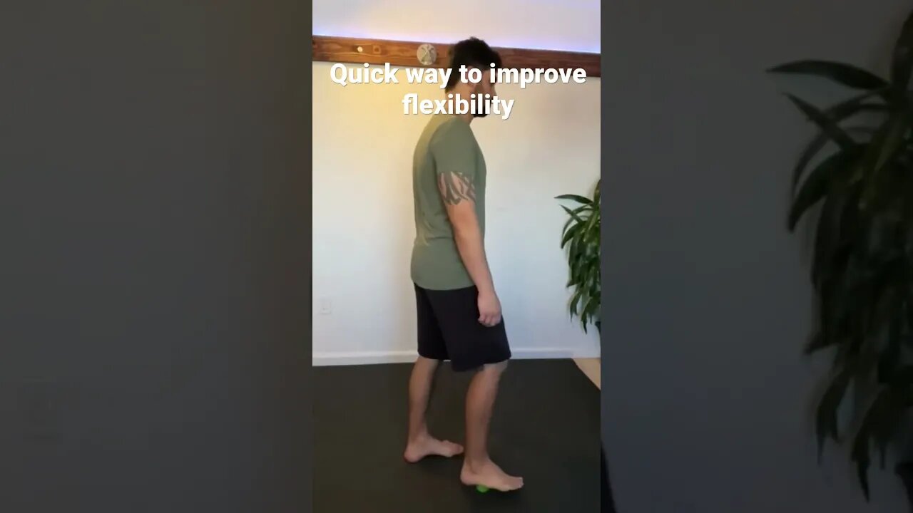 Hamstring flexibility hack