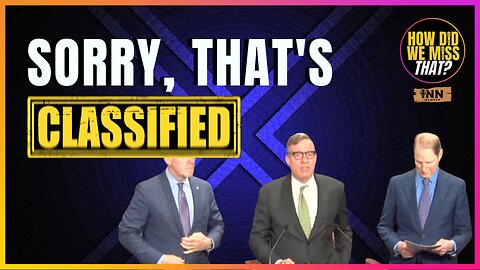 Sorry, That’s Classified - but WHO Classified It? | @kgosztola @HowDidWeMissTha