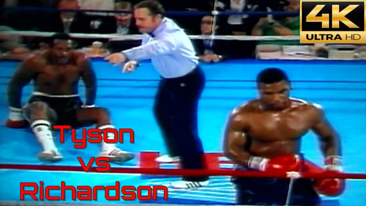 Mike Tyson vs. Eddie Richardson (Full fight) 1985-11-13